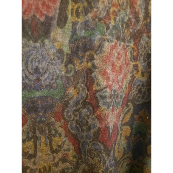 Soft Surroundings Womens Long Sleeve Tunic Dress Multicolor Abstract Print M - Picture 10 of 12